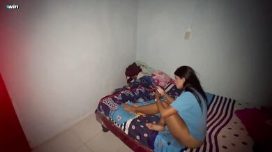 POLYAMOR - HOMEMADE THREESOME WITH MY TWO HORNY WOMEN, REAL SEX.