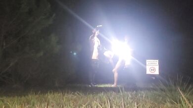 I Met Two Fans At The Club, I Got Wet And Let Them Fuck Me In The Middle Of The Street Outdoors, UNC