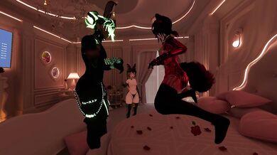 Friends find out about vrchat erp