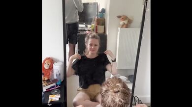 Cuckold girlfriend meets bull for the first time, UK Cuckold