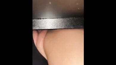 Wife's first time with a stranger in an erotic booth in the rocking house - glory hole
