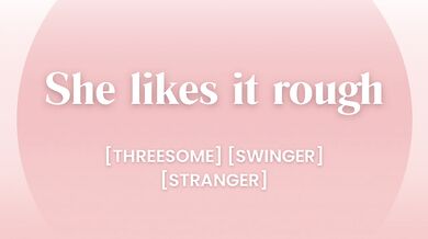 My first threesome: shared between my husband and a stranger [EROTIC ASMR AUDIO PORN]
