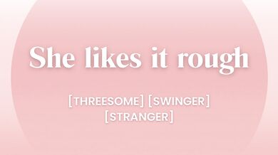 My first threesome: shared between my husband and a stranger [EROTIC ASMR AUDIO PORN]