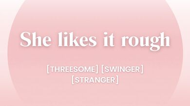 My first threesome: shared between my husband and a stranger [EROTIC ASMR AUDIO PORN]