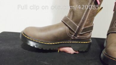 LittleShoes - Cock Crush Dr Martens Rider Boots Preview Size 34