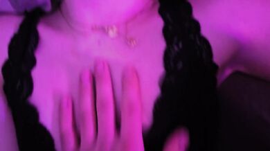 Brunette Amateur Small Tits Slut Moans Loudly Hard Fingered Deep Fucked in Tight Pussy Rough Sex