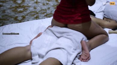 From Massage to Passion: Fucking my Best Friend on his bed - dulcescz