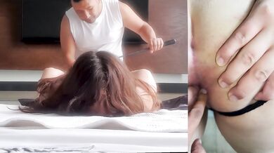 Daddy decided to use me and cum deep inside my ass