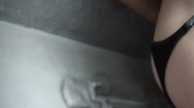 I shoved a big dick into my girlfriend, stretching her pussy with loud moans