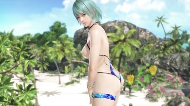 Dead or Alive Xtreme Venus Vacation Tamaki Layered Glow TC Swimsuit Nude Mod Fanservice Appreciation