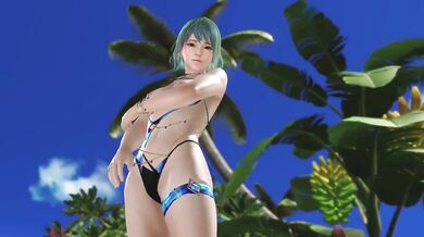 Dead or Alive Xtreme Venus Vacation Tamaki Layered Glow TC Swimsuit Nude Mod Fanservice Appreciation