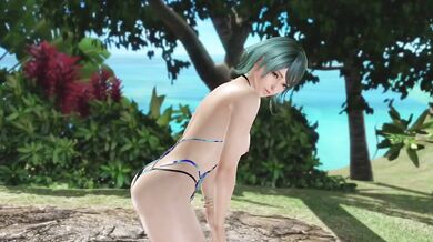 Dead or Alive Xtreme Venus Vacation Tamaki Layered Glow TC Swimsuit Nude Mod Fanservice Appreciation