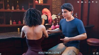 After Wine & Flirting, Gabby Pulls Alexis Away From Sue Into the Nightclub’s Private Room for a VIP Striptease & Passionate Sex