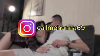 I was about to grab some chips, but my best friend shoved his dick inside me and fucked me doggy-style │Call me Hanna
