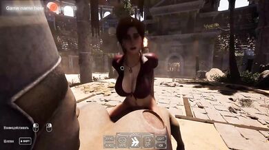 First, Lara Croft explored the cave, but then the statue explored Lara Croft's cave. 3D Animation. part 2