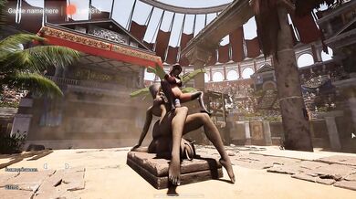 Lara Croft explores a tomb, but something goes wrong.