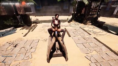 Lara Croft explores a tomb, but something goes wrong.