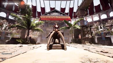 Lara Croft explores a tomb, but something goes wrong. part 2