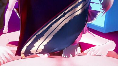Hololive 白鐘ノエル　宝鐘マリン ボテ腹淫乱NTRセックス