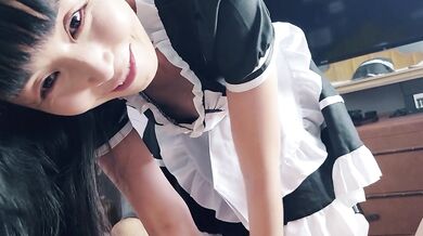 NAUGHTY ASIAN MAID MARICA HASE TAKES BBC DURING ROOM SERVICE