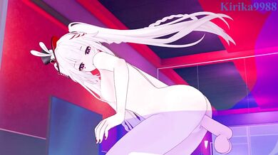 Sparxie (Hibana) and I have intense sex at a love hotel. - Honkai: Star Rail Hentai