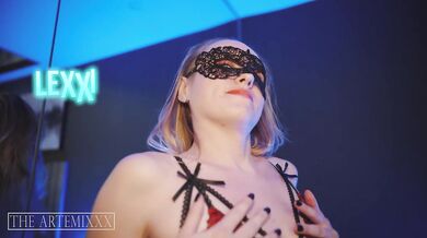 Petite submissive Slut Lexxi Frost Gets cum in her ass and pussy by thick cock ArtemiXXX