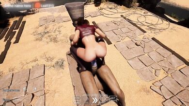 Lara Croft loves to impale her pussy on huge stone penises. 3D