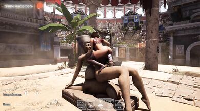 Lara Croft loves to impale her pussy on huge stone penises. 3D