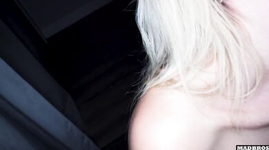 A Horny French Blonde Wife Invites Me To Pound Her Big Ass In The Dark Cheating on Her Husband !!!