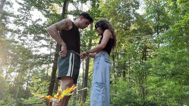 I milked my man in the forest