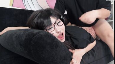 [FULL] Asian Teen Goth Like Femdom and Hard Fuck - Rimming, Facial