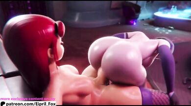 Futa Starfire x Raven Great Fuck Teen Titans Go Anime Hentai
