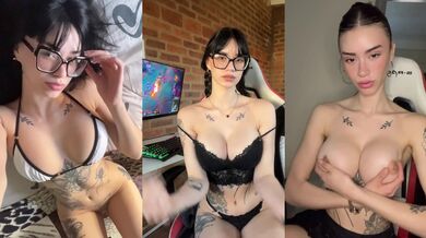 Nerdy White Chick Bares It All - Aria Special