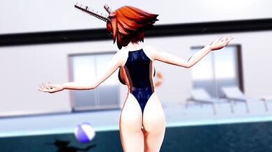 3D Hentai Music Video 陸奥ダンス PLAY: tinyurl. com/hentgame