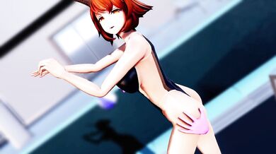 3D Hentai Music Video 陸奥ダンス PLAY: tinyurl. com/hentgame