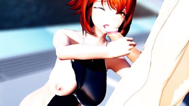 3D Hentai Music Video 陸奥おまけ PLAY: tinyurl. com/hentgame