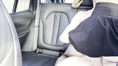 Hotwife fucks in the car in the back seat with her lover.