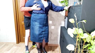 My stepmom is not too old to fuck