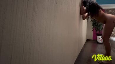 My girlfriend ends up with her big ass on all fours full of semen