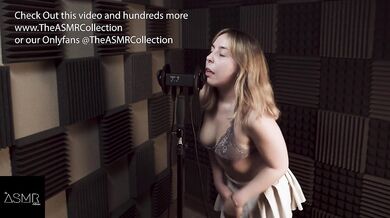 Stripping Down During Ear Licking ASMR - The ASMR Collection