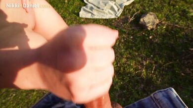 Amateur Horny Couple Having Spontaneous Sex in the Mountains