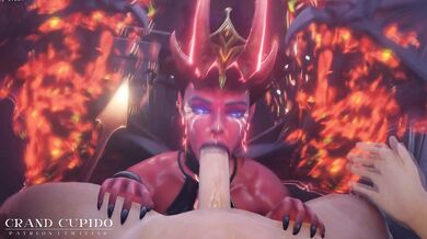 [compilation] Girls Enjoying Big Dick with blowjob [Overwatch] [Grand Cupido]