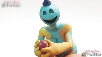 Poppy Playtime hentai Adult animation - Doey The Doughman Blow Job Hand Job Tits Job Hentai animation by xxtoonfun