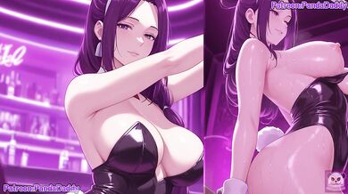 The Apothecary Diaries bunny suit hentai - big tits Ah-Duo Bunny Suit Blow Job for her boss hentai by PandaDaddy