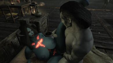 Demon Girl Sells Her Body for Skooma – Skyrim NSFW Mods