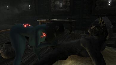Demon Girl Sells Her Body for Skooma – Skyrim NSFW Mods