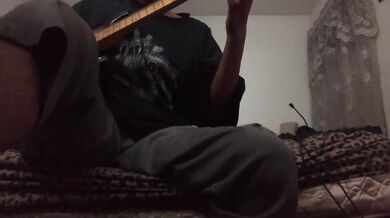 parents moaning loud in the other room while i'm playing guitar 40