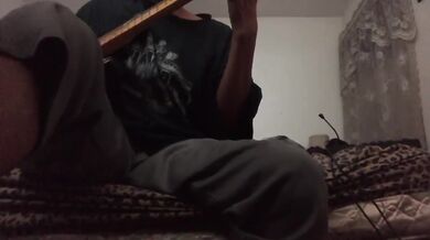 parents moaning loud in the other room while i'm playing guitar 40