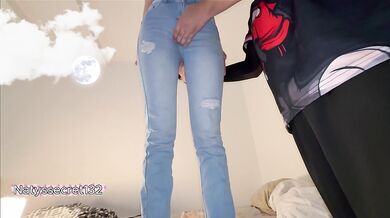 Schoolgirl's tight ass cries through merciless daddy punishment