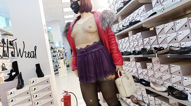 You're my cameraman in a public mall
